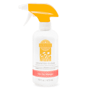 GO GO MANGO SCENTSY COUNTER CLEAN