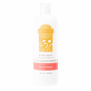 GO GO MANGO SCENTSY DISH SOAP