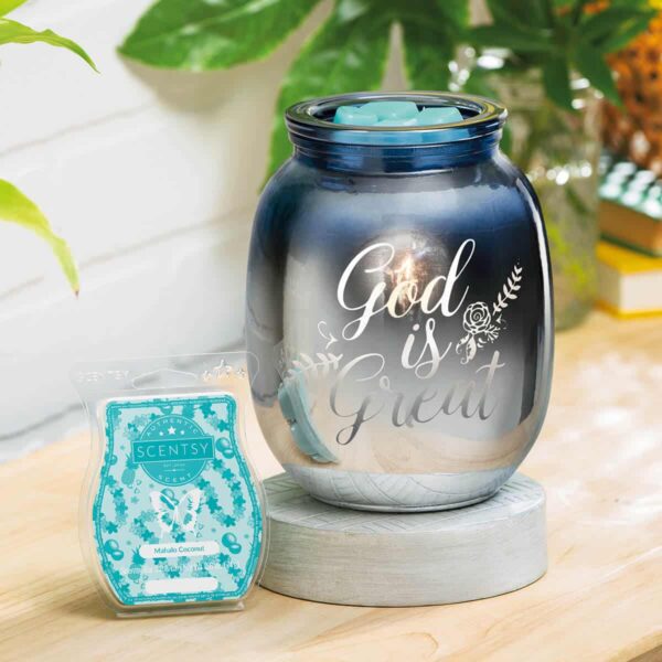 GOD IS GREAT SCENTSY WARMER