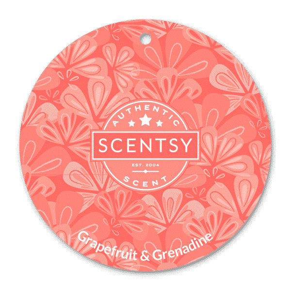 GRAPEFRUIT & GRENADINE SCENTSY SCENT CIRCLE