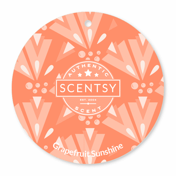 GRAPEFRUIT SUNSHINE SCENTSY SCENT CIRCLE