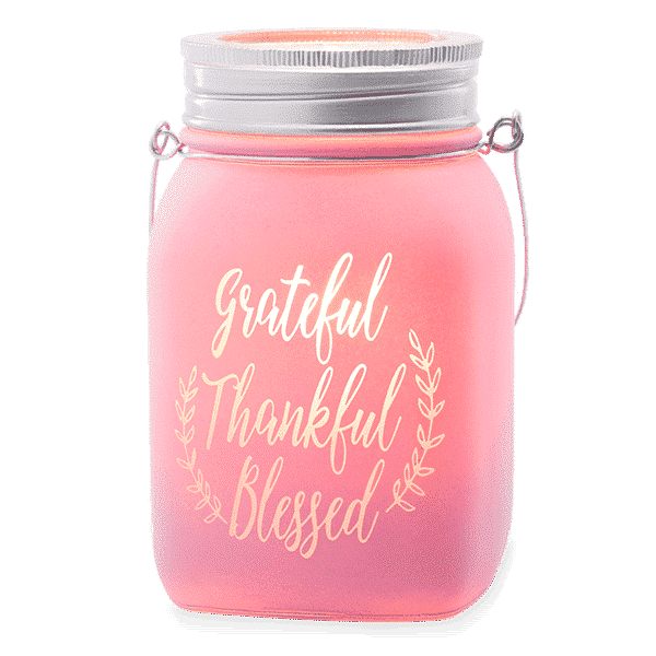 Grateful Thankful Blessed Scentsy Warmer