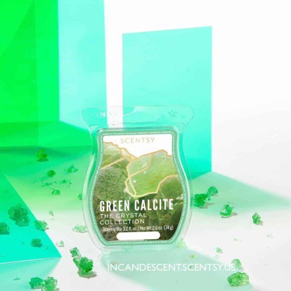 GREEN CALCITE SCENTSY BAR CRYSTAL COLLECTION