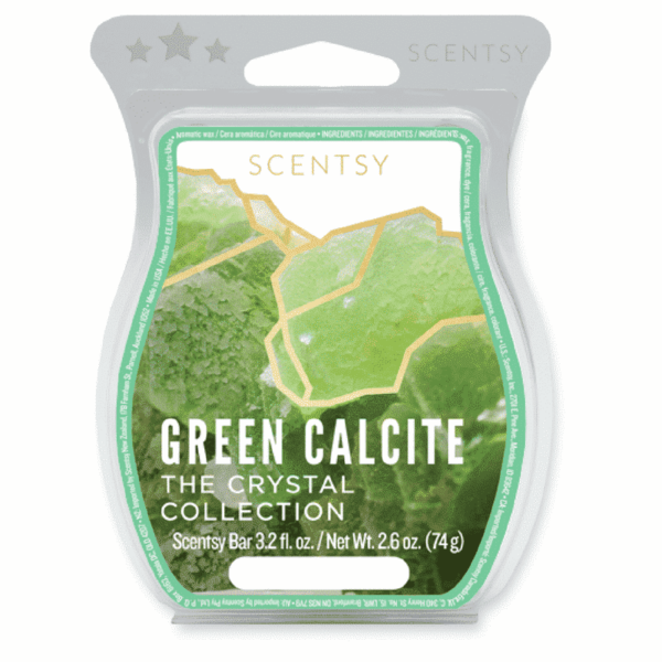 GREEN CALCITE SCENTSY BAR CRYSTAL COLLECTION