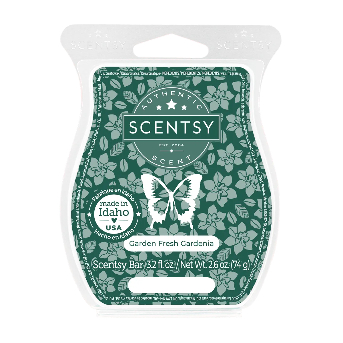 Garden Fresh Gardenia Scentsy Bar
