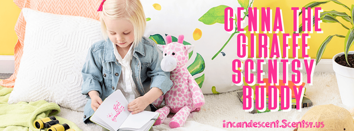 Genna the Giraffe Scentsy Buddy banner