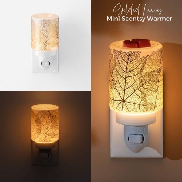 Gilded Leaves Mini Scentsy Warmer