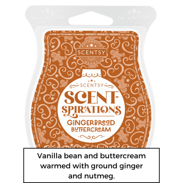 Gingerbread Buttercream Scentsy Bar