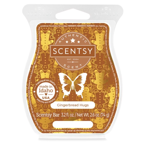 Gingerbread Hugs Scentsy Bar | Holiday 2024