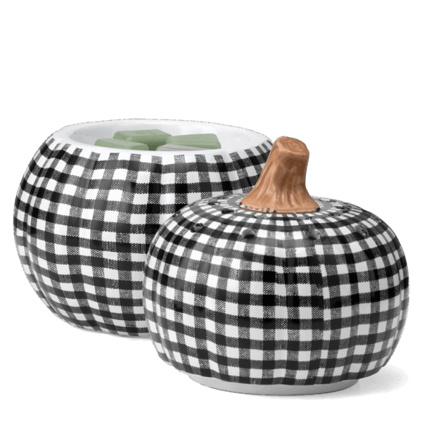 Gingham Gourd Scentsy Warmer 2