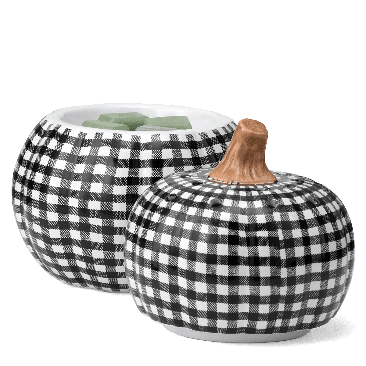 Gingham Gourd Scentsy Warmer 2
