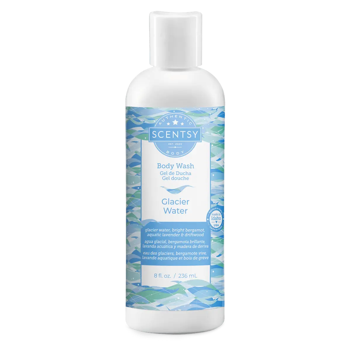 Glacier Water Scentsy Body Wash