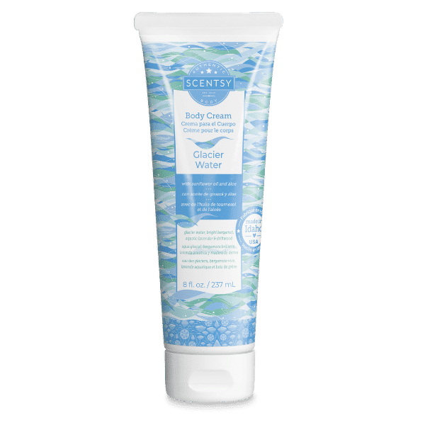 Glacier Water Scentsy Body Cream