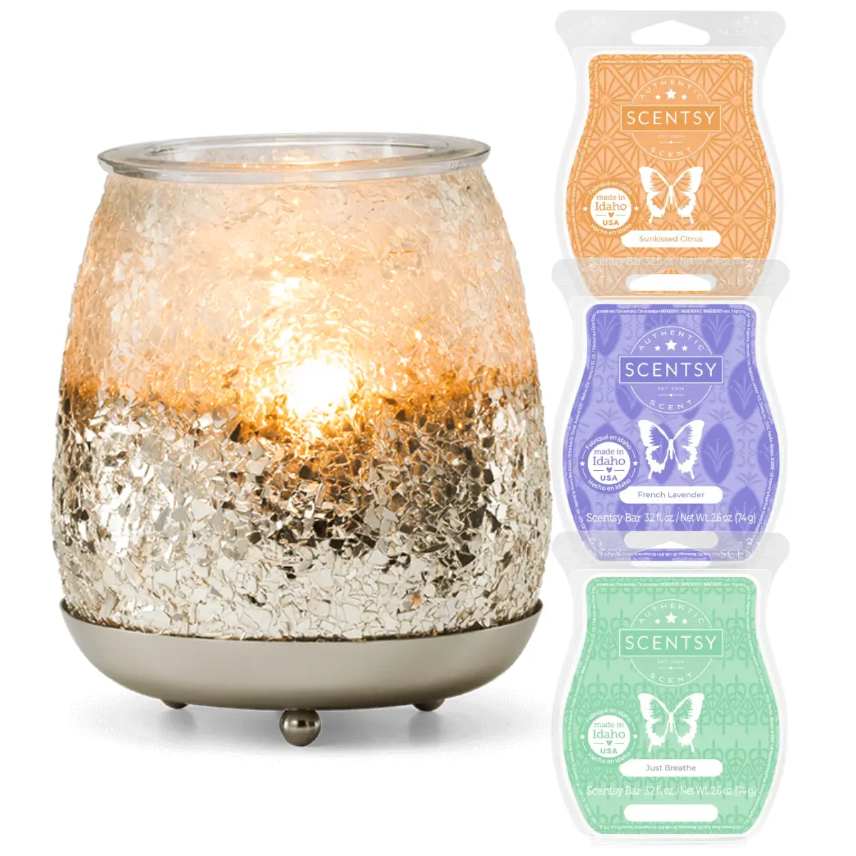 Glisten Scentsy Warmer Bundle