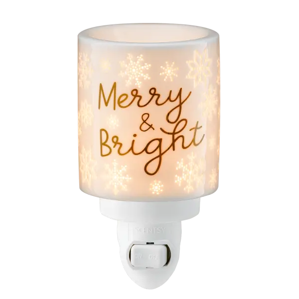 Glittering Greetings Mini Scentsy Warmer | Merry & Bright