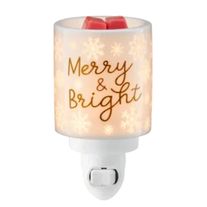 Glittering Greetings Mini Scentsy Warmer | Merry & Bright