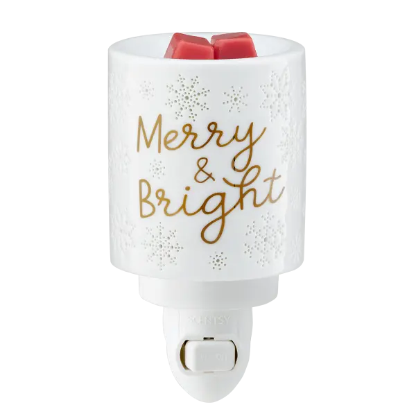 Glittering Greetings Mini Scentsy Warmer | Merry & Bright
