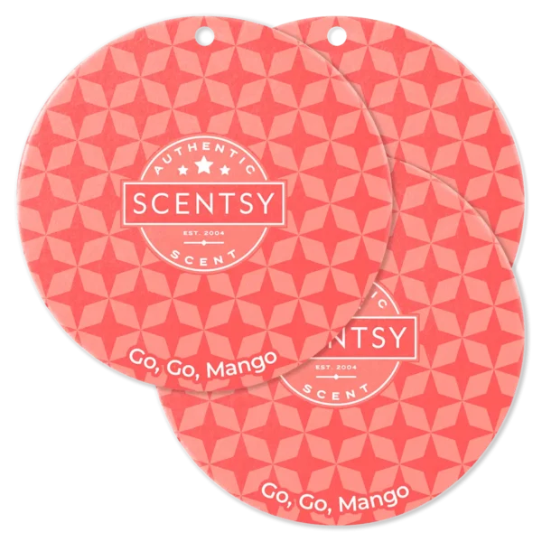 Go Go Mango Scentsy Scent Circle 3 Pack