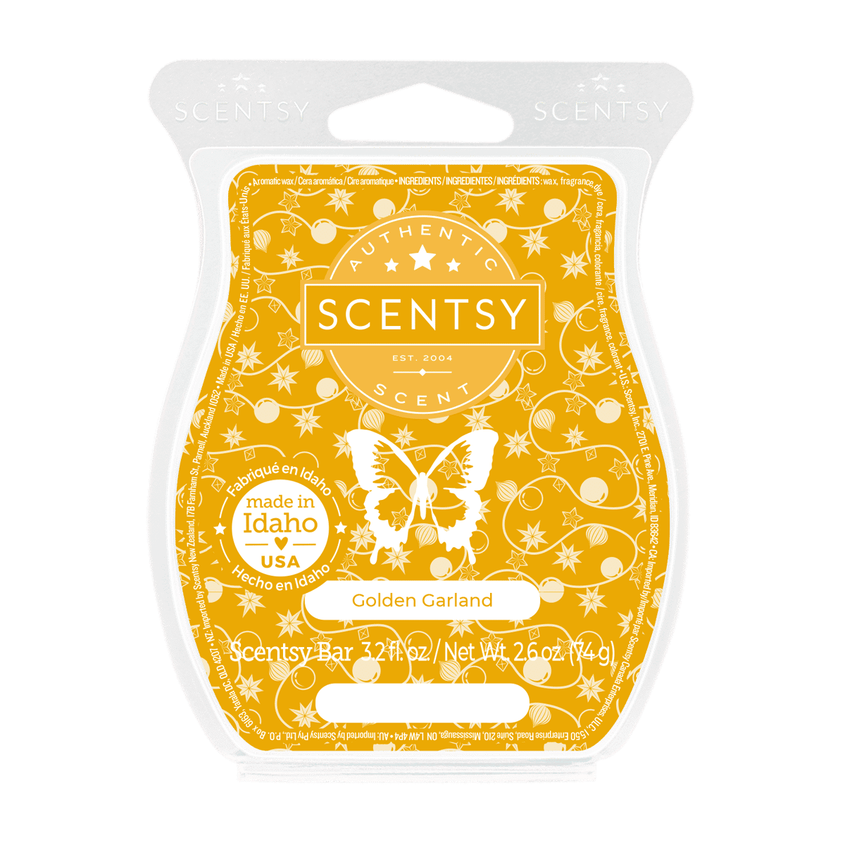 Golden Garland Scentsy Bar 