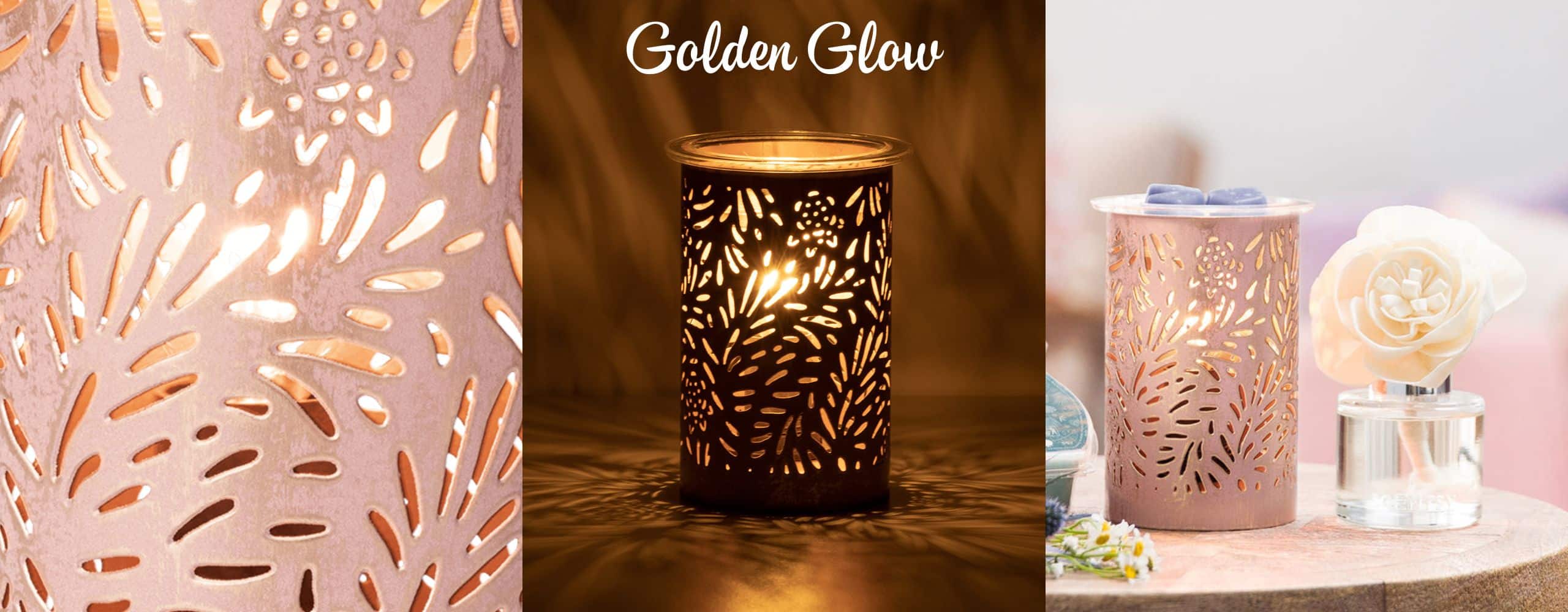 Golden Glow Scentsy Warmer 2