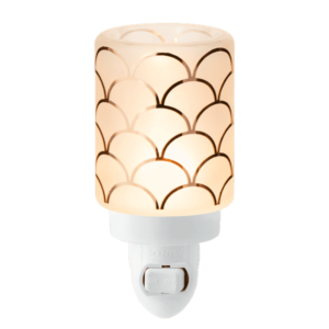 Golden Scallops Scentsy Warmer