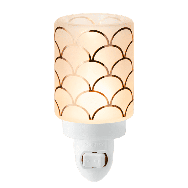 Golden Scallops Scentsy Warmer