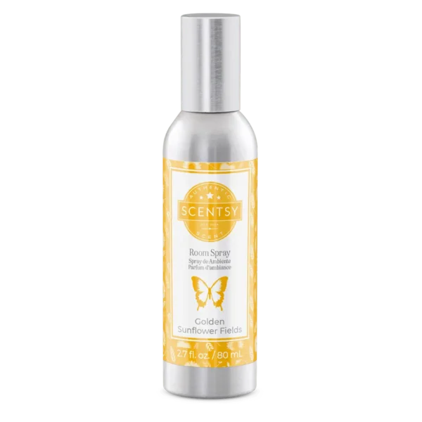 Golden Sunflower Fields Scentsy Room Spray