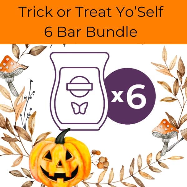 Trick or Treat Yo'Self Scentsy 6 Bar Bundle