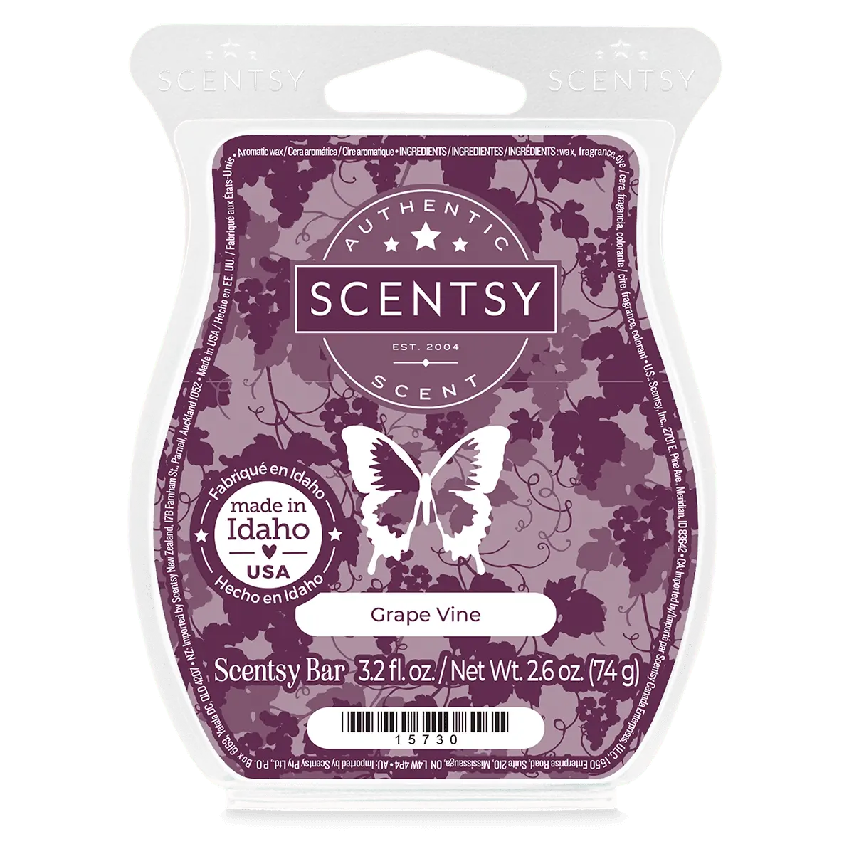 Grape Vine Scentsy Bar