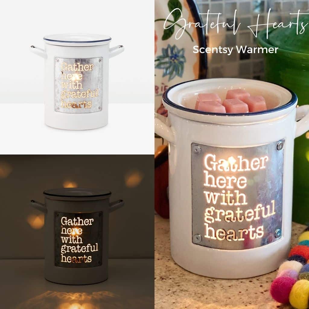 Grateful Hearts Scentsy Warmer