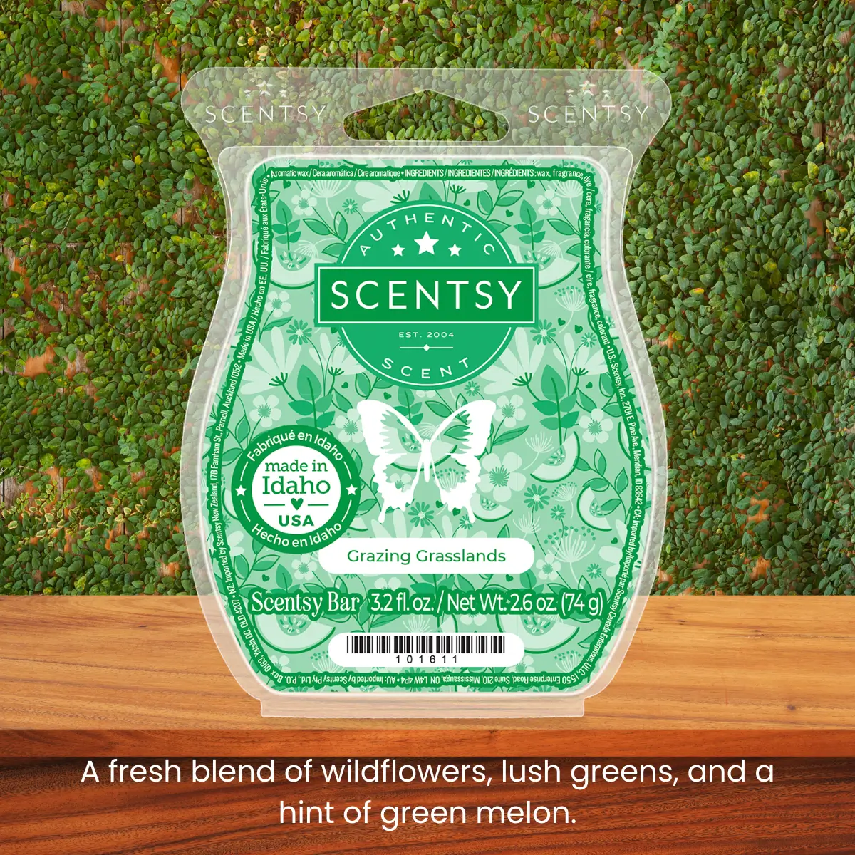 Grazing Grasslands Scentsy Bar