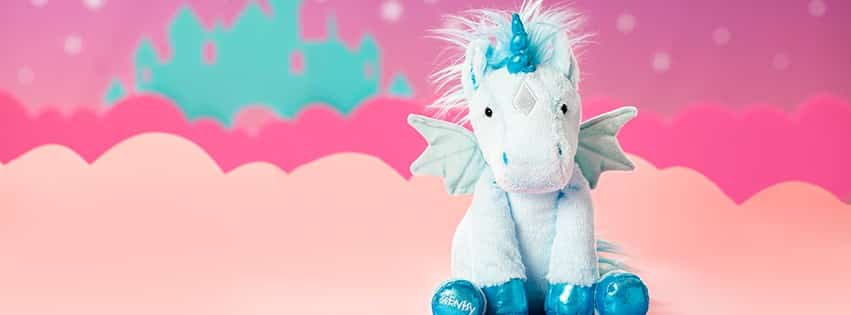 HALLEY THE UNICORN SCENTSY BUDDY BANNER