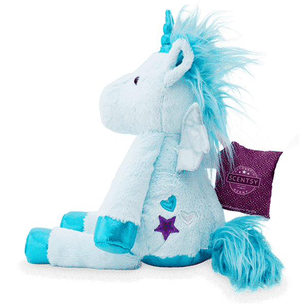 HALLEY THE UNICORN SCENTSY BUDDY SIDE