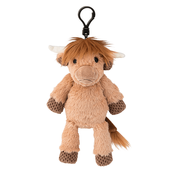 HAMISH THE HIGHLAND COW BUTTERCREAM SCENTSY BUDDY CLIP