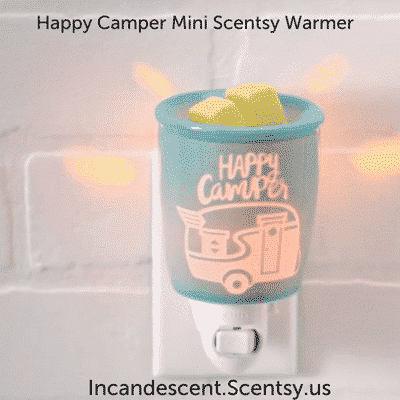 NEW! HAPPY CAMPER NIGHTLIGHT MINI SCENTSY WARMER | Scentsy