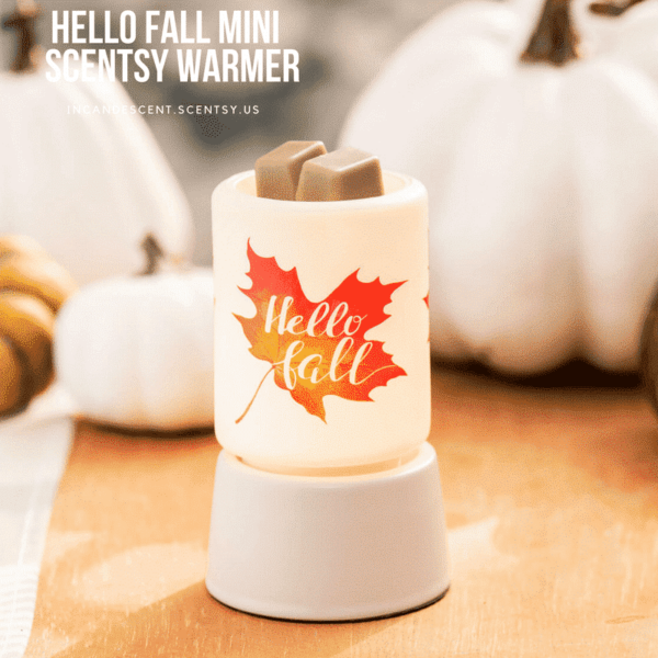 HELLO FALL NIGHTLIGHT MINI SCENTSY WARMER