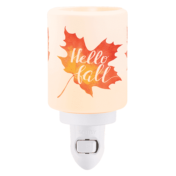 HELLO FALL NIGHTLIGHT MINI SCENTSY WARMER