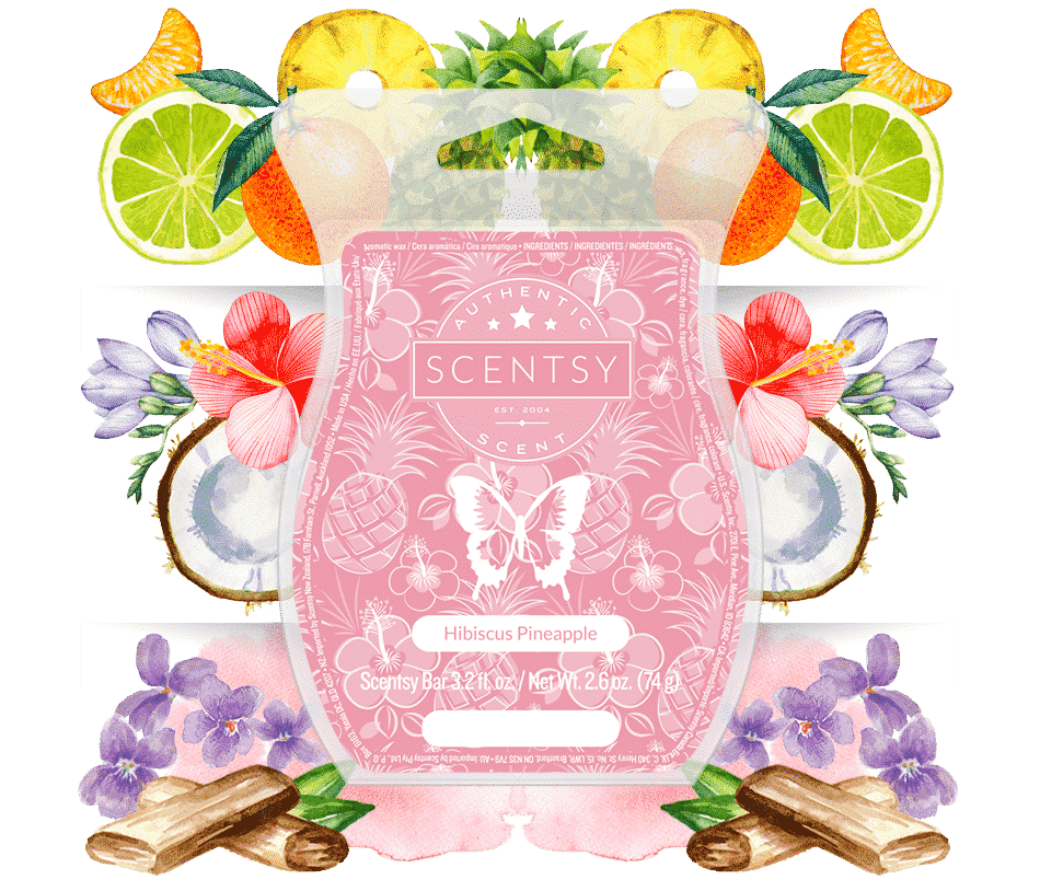 HIBISCUS PINEAPPLE SCENTSY BAR