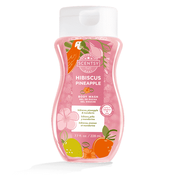 HIBISCUS PINEAPPLE SCENTSY BODY WASH