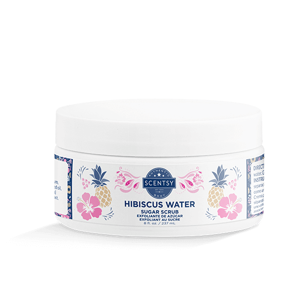 scentsy scrub sugar water hibiscus summer