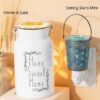 HOME AT LAST SCENTSY WARMER SEEING STARS MINI SCENTSY WARMER