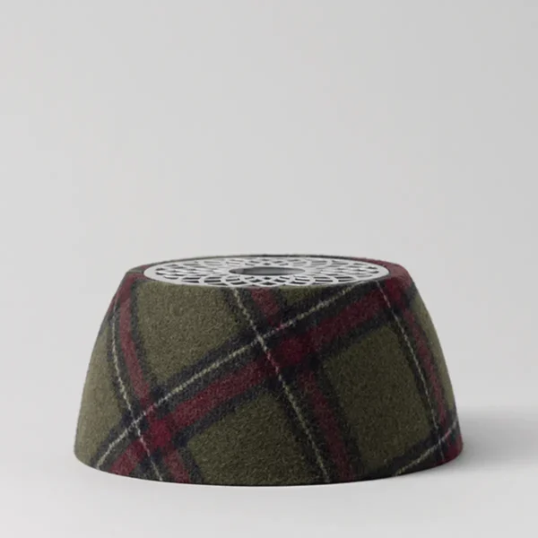 Scentsy Air Quad Replacement Black Plaid Shade ONLY