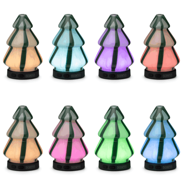 Pine Swirl Scentsy Diffuser | Contemporary Christmas 2025