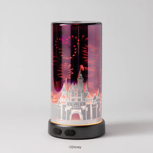 Home-Diffuser-Sleepingbeautycastle-Packshot-Glow-R12Mx-2026-Pws Sleeping Beauty Castle Disney Scentsy Diffuser & Oil - Disneyland Resort 70th Anniversary