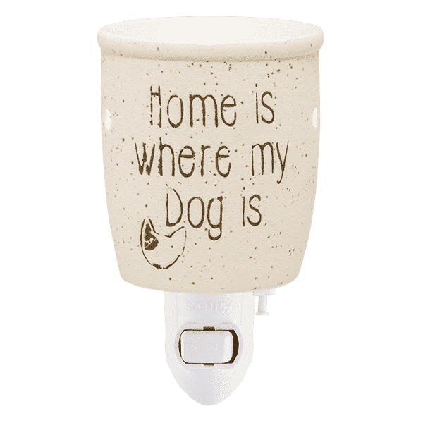 Home Is Where My Dog Is Mini Scentsy Warmer