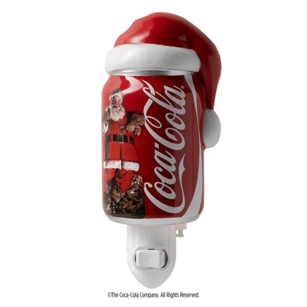 HOME-MiniWarmer-CocaCola-SparklingHolidays-ISO-Glow-R12MX-2026-PWS Coca-Cola: Sparkling Holiday Mini Scentsy Warmer