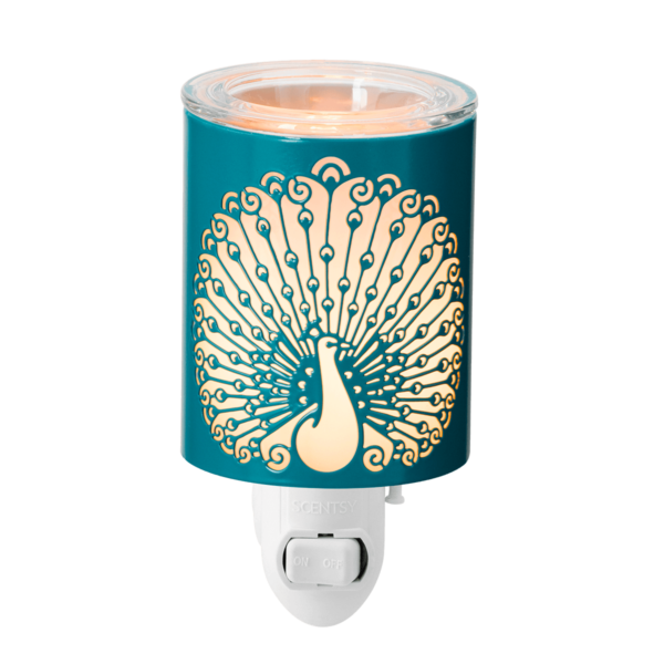 Fancy Feathers Peacock Mini Scentsy Warmer