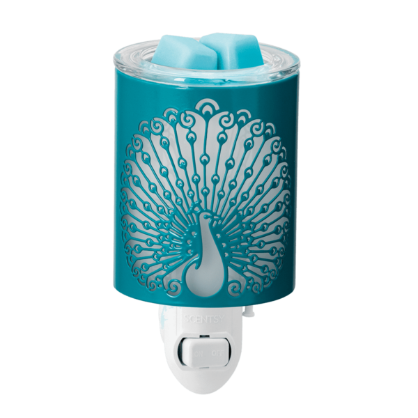Fancy Feathers Peacock Mini Scentsy Warmer