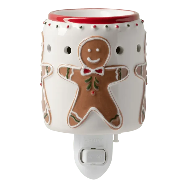 Home-Miniwarmer-Gingerbreadsnap-Iso-R1Mx-2026-Pws Gingerbread Snap Mini Scentsy Warmer - Holiday 2026