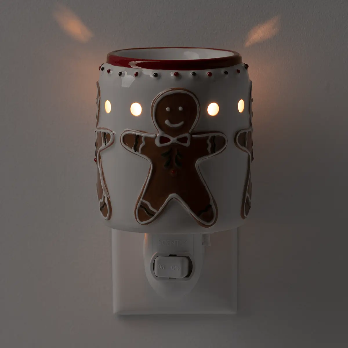 Home-Miniwarmer-Gingerbreadsnap-Packshot-Dark-R1Mx-2026-Pws Gingerbread Snap Mini Scentsy Warmer - Holiday 2026